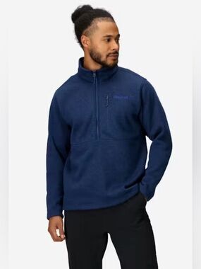 Marmot Men’s Drop Line Sweater Fleece Half-Zip